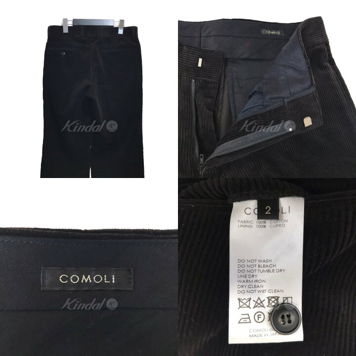 楽天市場】【中古】COMOLI 23AW コーデュロイパイプドステムパンツ Y03 
