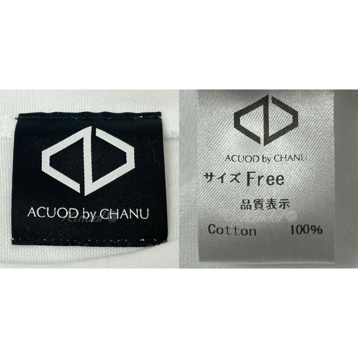 楽天市場】【中古】ACUOD by CHANU 「Diagonal Zip T-Shirts」 ジップ 