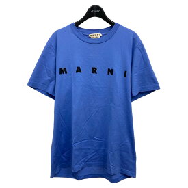 【中古】MARNI　ロゴTシャツ ライトブルー サイズ：46 【050424】（マルニ）