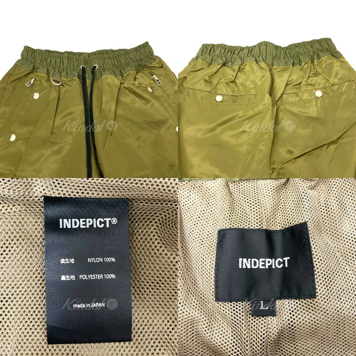 楽天市場】【中古】INDEPICT ナイロンパンツ カーキ サイズ：L 