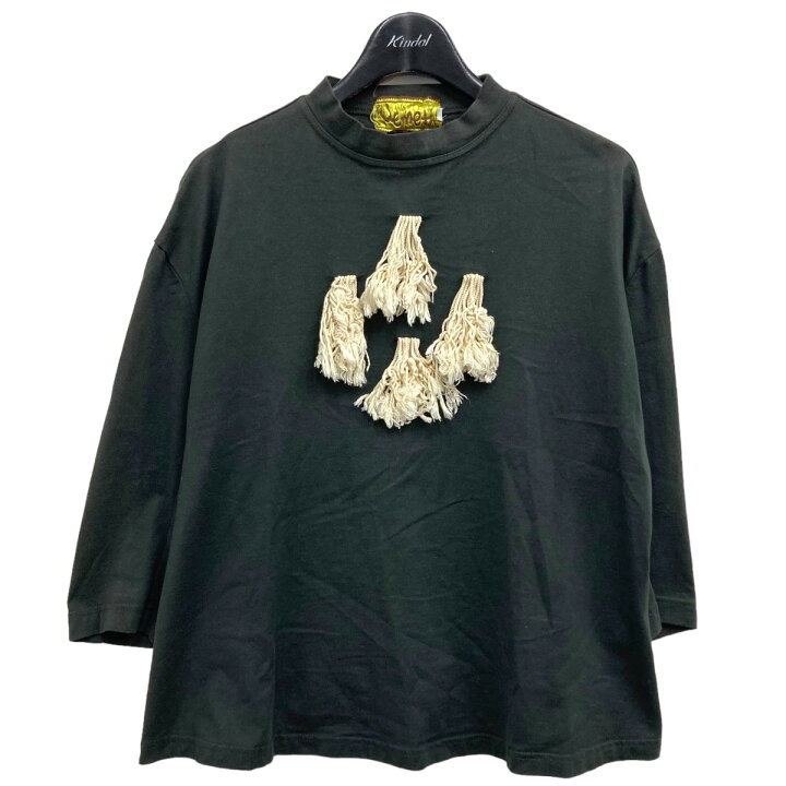 楽天市場】【中古】Nemeth タッセルハイネックカットソー グレー 