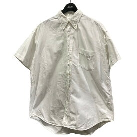 【中古】Graphpaper　「Oxford S／S B．D Box Shirt」半袖シャツ GM191-50027B ホワイト サイズ：2 【050424】（グラフペーパー）