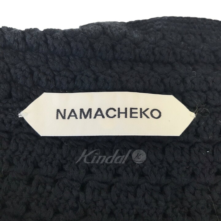 楽天市場】【中古】NAMACHEKO 23SS「Baran Polo」フリンジニットベスト 