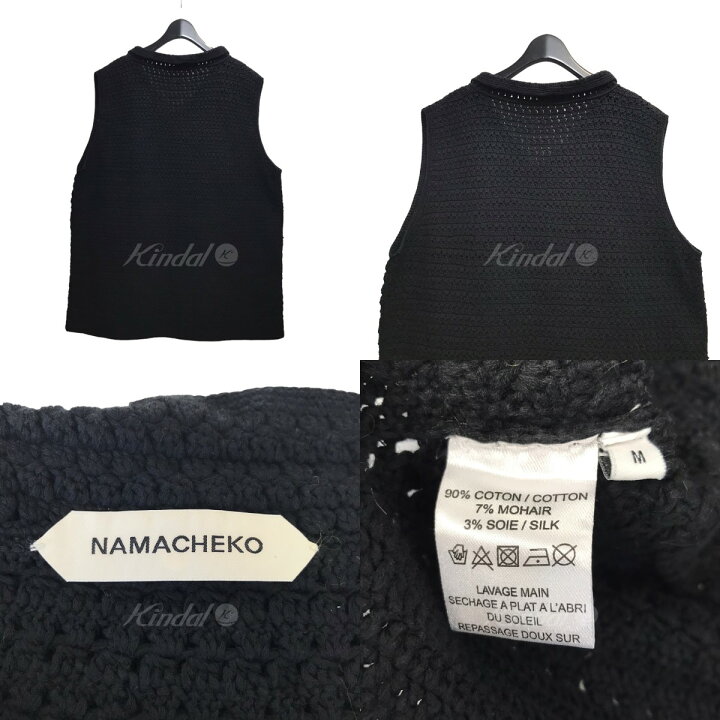 楽天市場】【中古】NAMACHEKO23SS「Baran Polo」フリンジニットベスト  