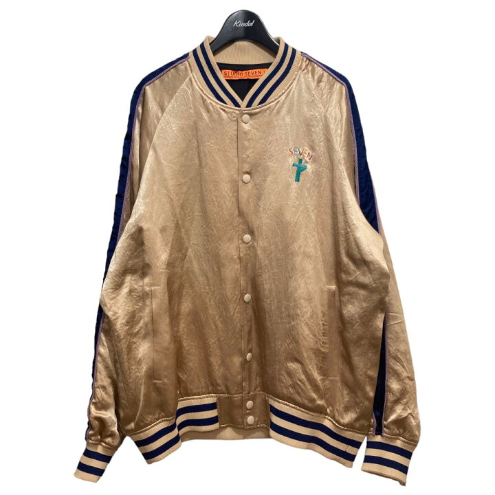 楽天市場】【中古】STUDIO SEVEN 21SS｢7CROSS EMB JKT｣スタジャン 