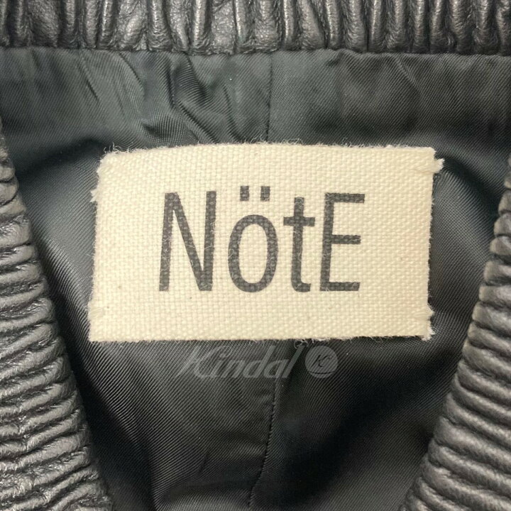 楽天市場】【中古】NotE ｢BALLOON BOMBER JACKET ｣バルーンボンバー 