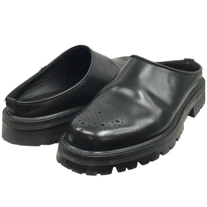 楽天市場】【中古】Hender Scheme Commando Mule(BLACK×BLACK 