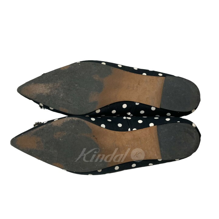 楽天市場】【中古】OHGAドットビジューパンプス ブラック サイズ：25cm  