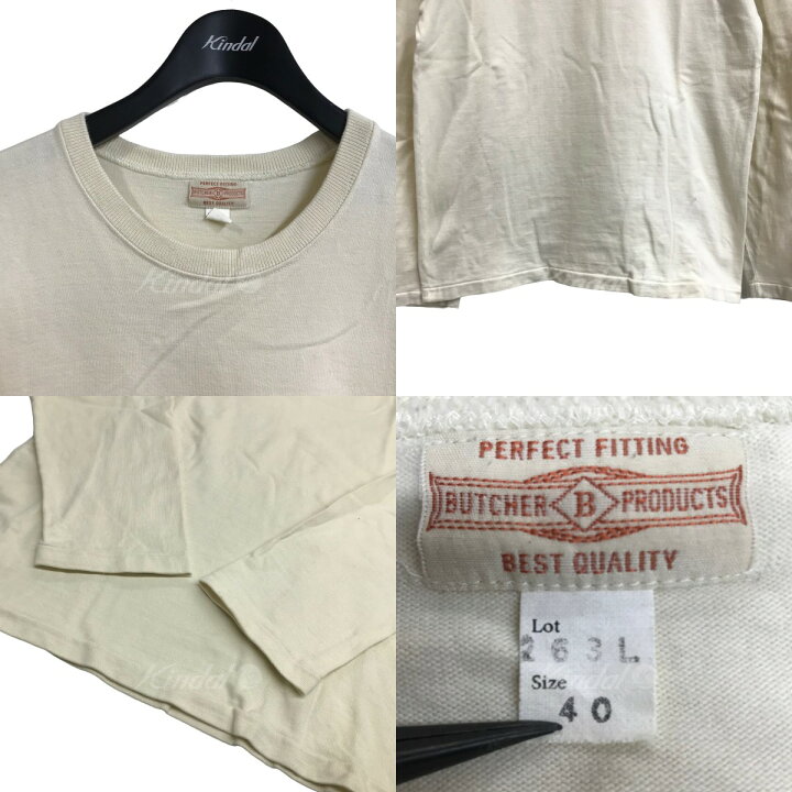 楽天市場】【中古】BUTCHER PRODUCTSロングスリーブTシャツ アイボリー 