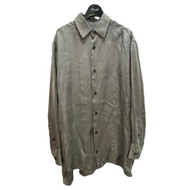 【中古】TH　23SS ｢Oversized Shirt｣シャツ ライトグレー サイズ：1 【060424】（ティーエイチ）