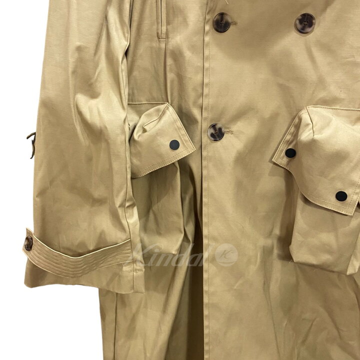楽天市場】【中古】BOTTERジップデザイントレンチコート ベージュ 