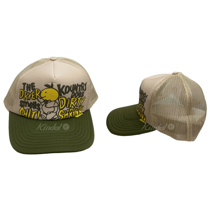 楽天市場】【中古】KAPITAL｢KOUNTRY DIRTY SHRINK トラックCAP 