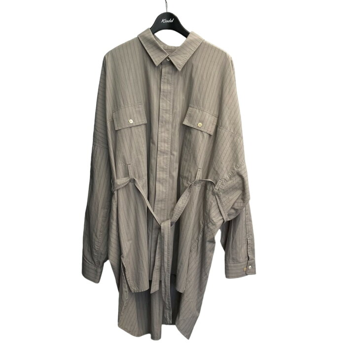 楽天市場】【中古】Essayストライプ柄ベルテッドシャツ ES16SH-02 