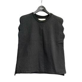 【中古】Kaon　フリルデザインノースリーブTシャツ ネイビー サイズ：Free 【060424】（カオン）