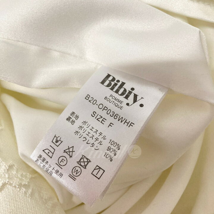 楽天市場】【中古】Bibiy IRENE OP ミニワンピース B20-OP036WHF  