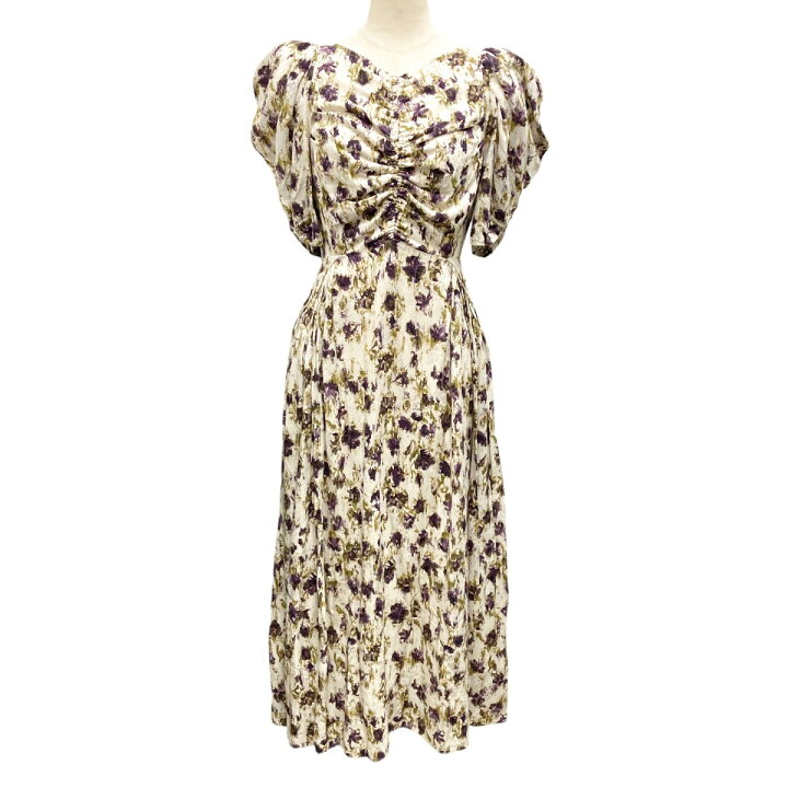 楽天市場】【中古】SNIDEL バックオープンバリエプリントレーヨン  