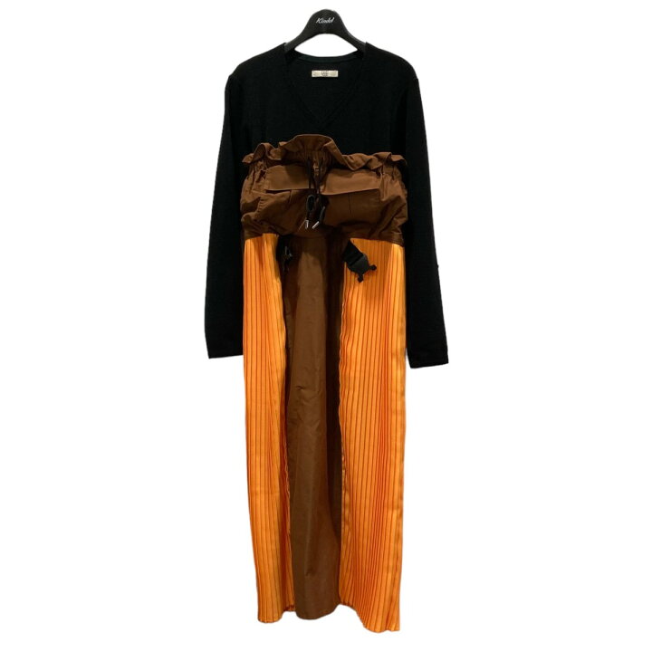 楽天市場】【中古】NON TOKYOギミックワンピース ブラック×オレンジ  