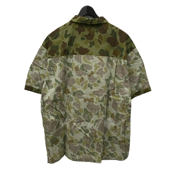 楽天市場】【中古】NIGEL CABOURN 23SS S-52 CAMP COLLAR SHIRT - CAMO  