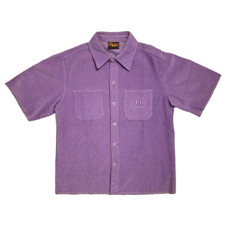 楽天市場】【中古】Drew Houseコーデュロイ半袖シャツ パープル サイズ 