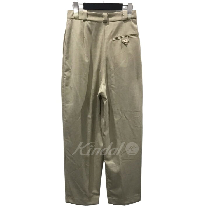 楽天市場】【中古】TODAYFUL ハイウエストタックトラウザーズ  