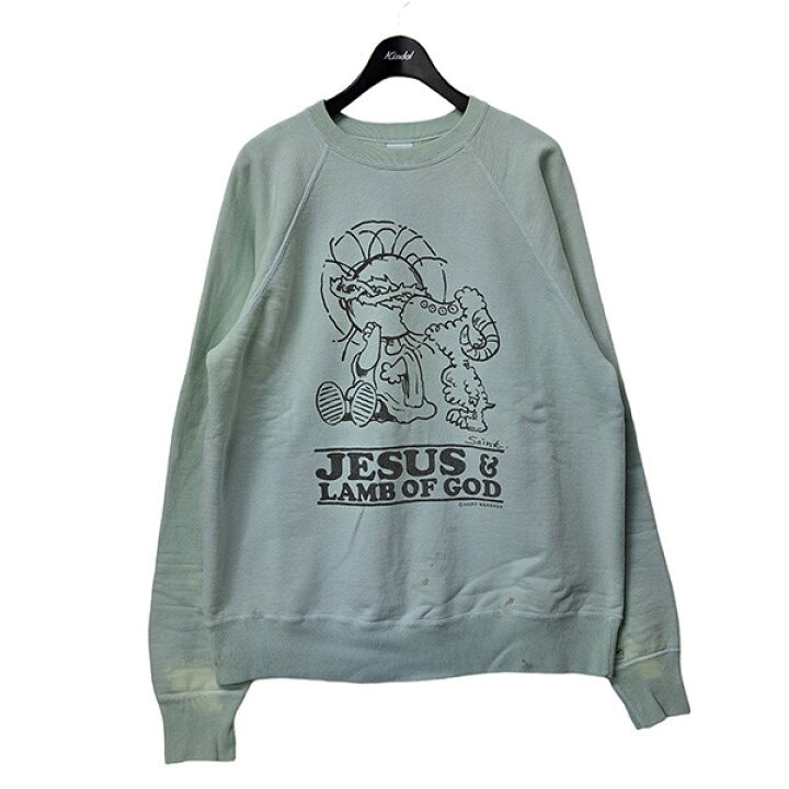 楽天市場】【中古】SAINT MICHAEL 23AW CRW N SWT／JESUS ビンテージ 