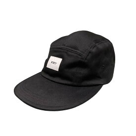 【中古】WTAPS　191HCDT-HT02 バックサテン ロゴキャップ ブラック 【060424】（ダブルタップス）