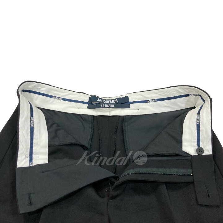楽天市場】【中古】JACQUEMUS ハーフパンツ ブラック サイズ：46 