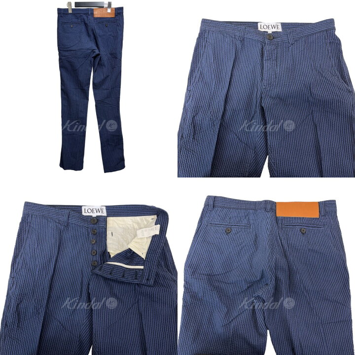 楽天市場】【中古】LOEWE シアサッカーストライプフィッシャーマン 