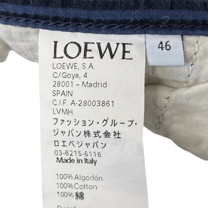 楽天市場】【中古】LOEWE シアサッカーストライプフィッシャーマン 