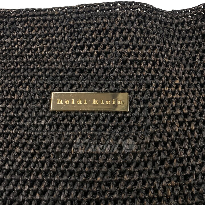 楽天市場】【中古】heidi kleinビッグラフィア カゴバッグ ブラック  
