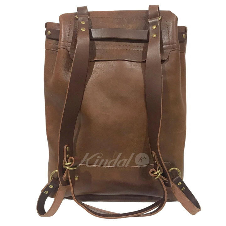 楽天市場】【中古】STYLE CRAFT レザーバックパック ブラウン 【080424 