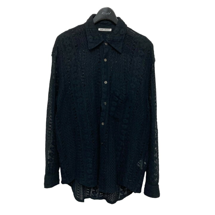 楽天市場】【中古】OUR LEGACY Coco Shirt ブラック サイズ：44 
