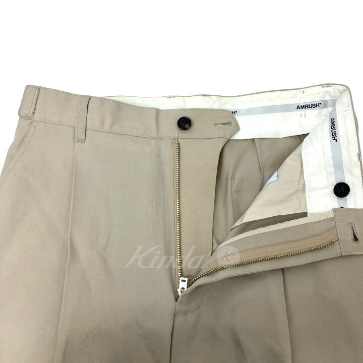 楽天市場】【中古】AMBUSH ワイドパンツ ベージュ サイズ：1 【090424  