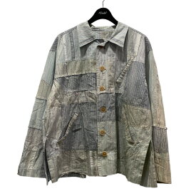 【中古】tokio　ヴィンテージ加工シャツジャケット スカイブルー サイズ：フリーサイズ 【090424】（トキオ）
