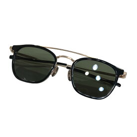 【中古】金子眼鏡サングラス KMS-08 ブラック×ゴールド サイズ：51□21-145【価格見直し】