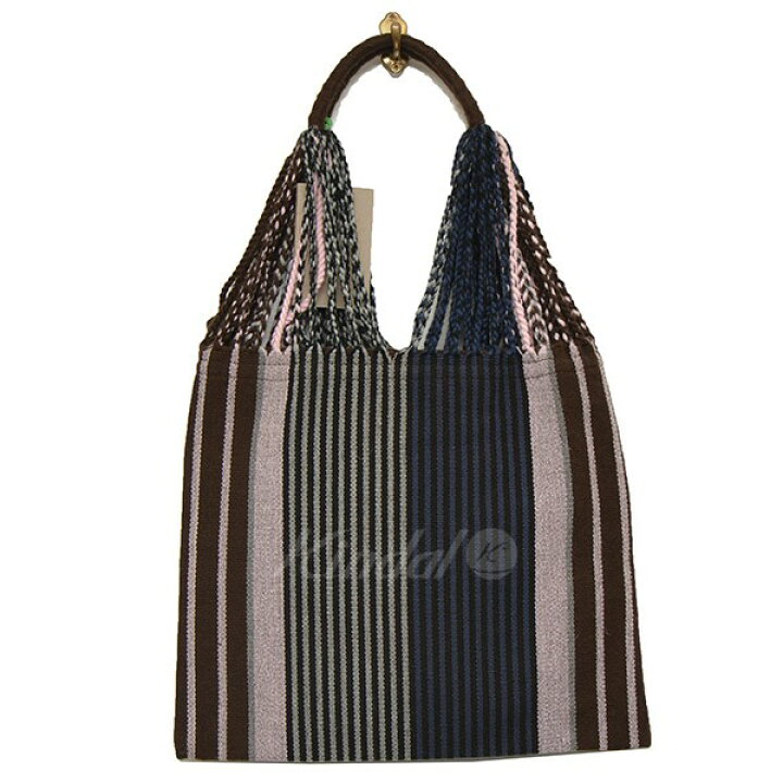 楽天市場】【中古】MARNI ハンモックバッグ ニットトートバッグ マルチ 