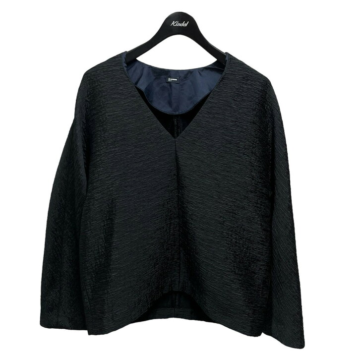 楽天市場】【中古】JIL SANDER NAVYプルオーバーブラウス ブラック 