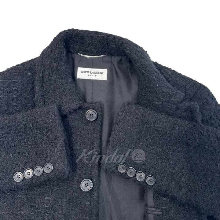 楽天市場】【中古】SAINT LAURENT PARISショートジャケット(ツイード 