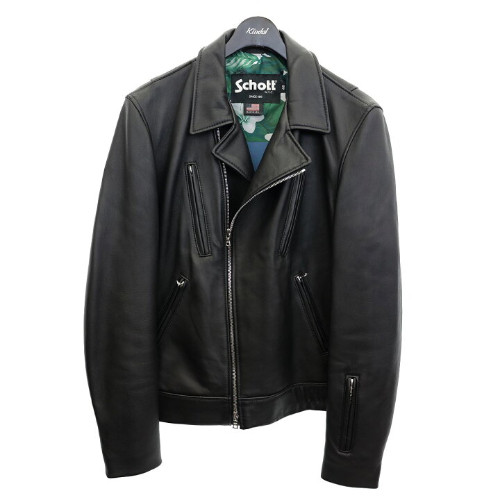 楽天市場】【中古】SCHOTT×SOPHNET．シープスキンダブルライダース 