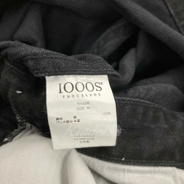楽天市場】【中古】IOOOS THOUSANDSデニムジャンプスーツ ブラック