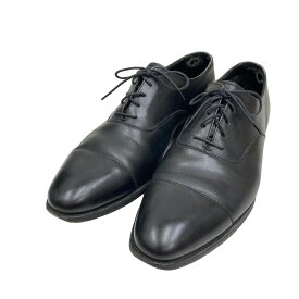 【中古】Crockett ＆ Jones　KENT／ストレートチップ ドレスシューズ ブラック サイズ：8 【100424】（クロケット＆ジョーンズ）