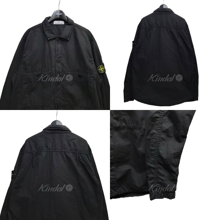楽天市場】【中古】STONE ISLAND ガーメントダイコットンワークシャツ 