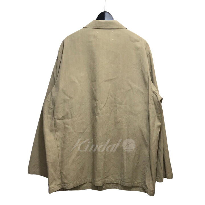 楽天市場】【中古】Maison Margiela 20SS リネンカバーオールシャツ 