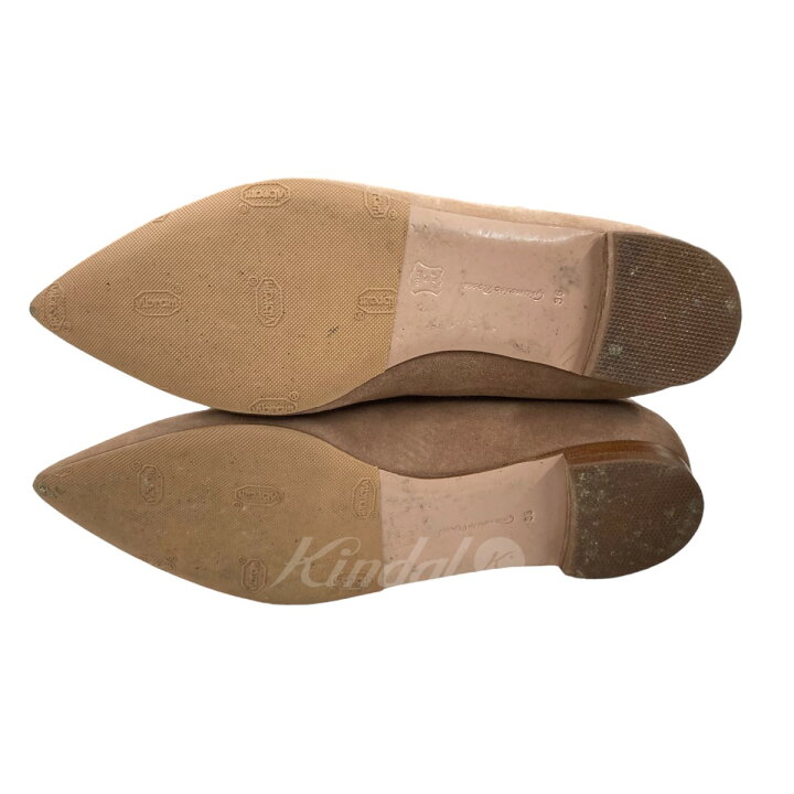 楽天市場】【中古】Gianvito Rossiスエードフラットパンプス 20879 