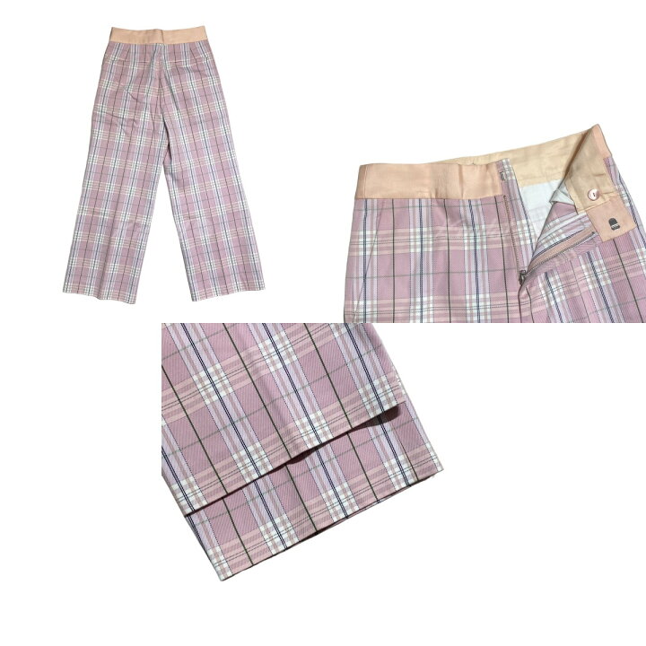楽天市場】【中古】DRAWERタータンチェックワイドパンツ／6514 236 