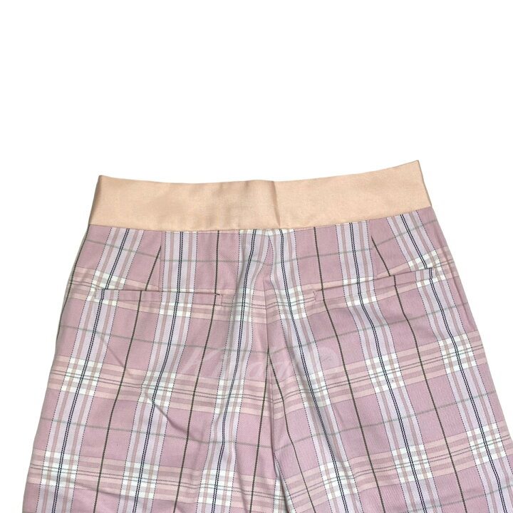 楽天市場】【中古】DRAWERタータンチェックワイドパンツ／6514 236  