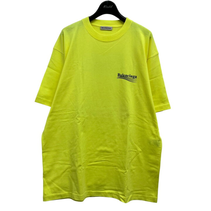 楽天市場】【中古】BALENCIAGA キャンペーンロゴTシャツ イエロー 