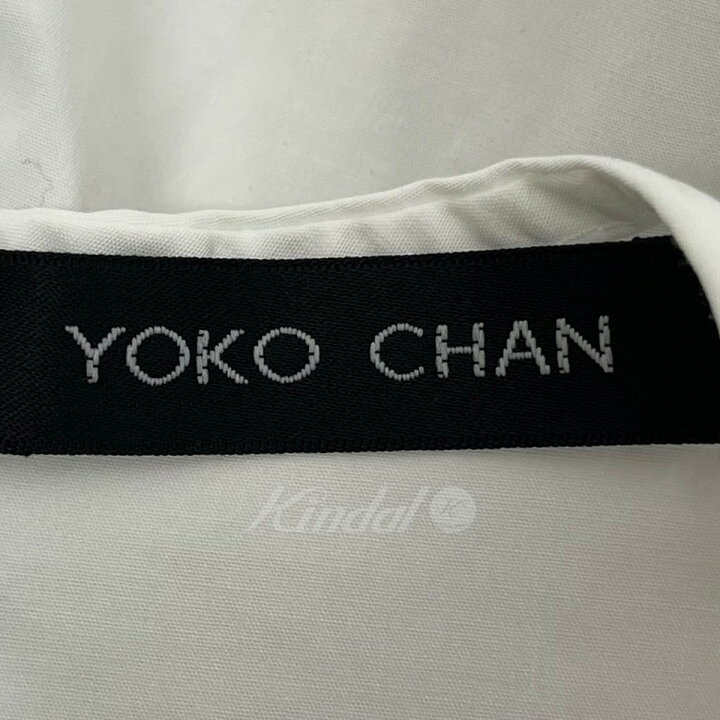 楽天市場】【中古】YOKO CHANギャザー切替ヘムスカラップブラウス 