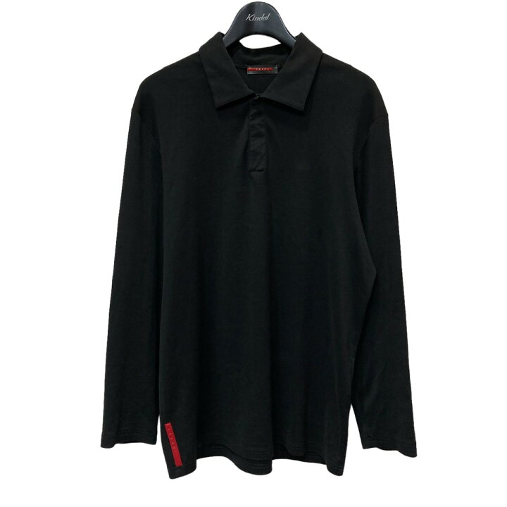 楽天市場】【中古】PRADA SPORTS ETB0134 長袖ポロシャツ ブラック 