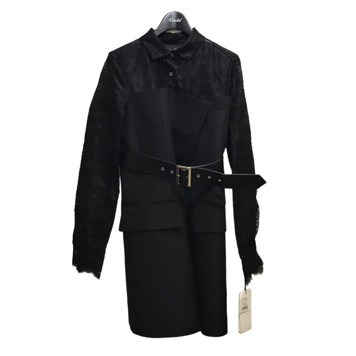 楽天市場】【中古】sacai レースシルクウールジャケット 22-06310 